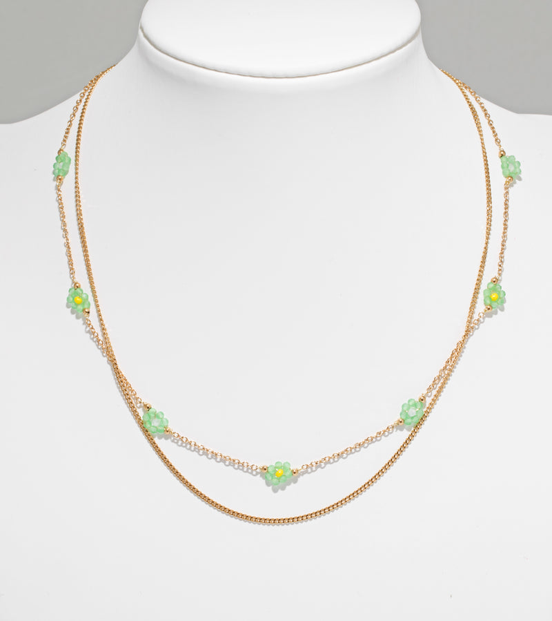 Collana Fiori Doppi